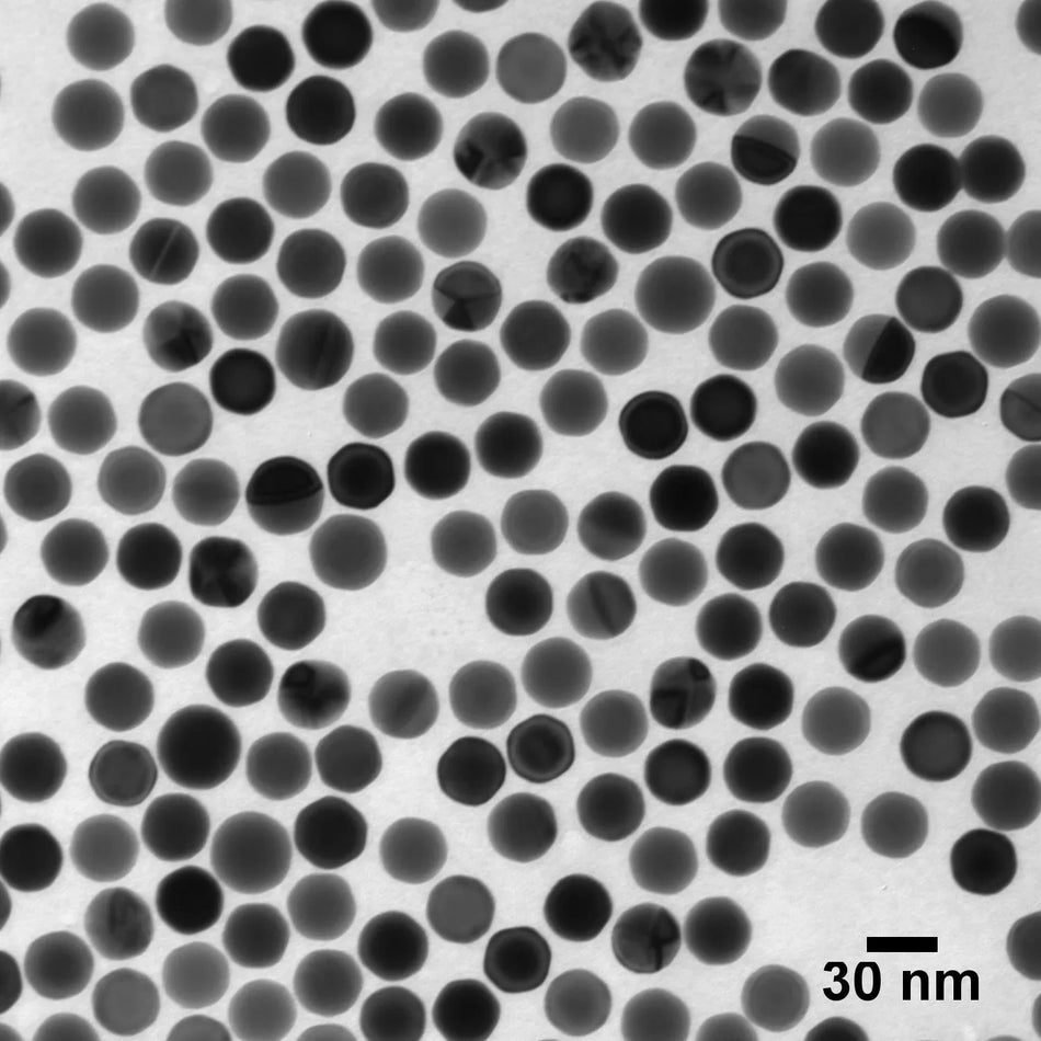 30 nm Ultra Uniform Gold Nanospheres