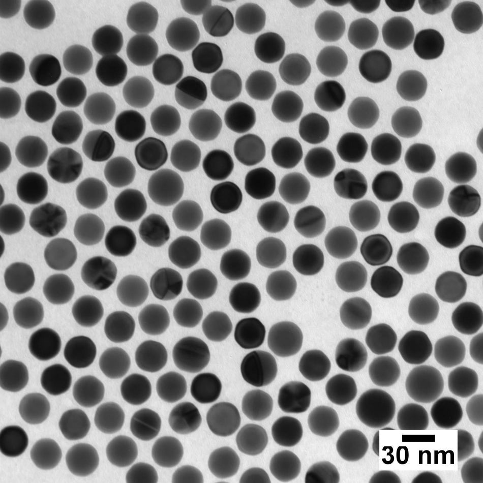 30 nm Ultra Uniform Gold Nanospheres