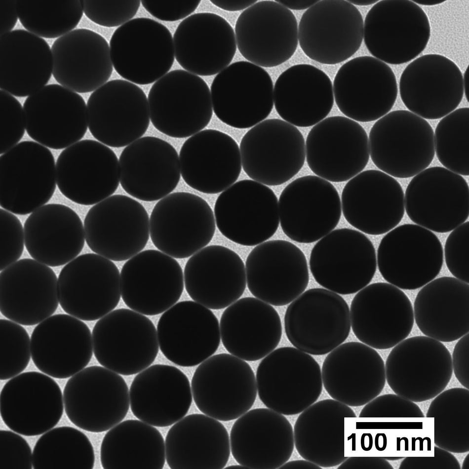 100 nm Ultra Uniform Gold Nanospheres