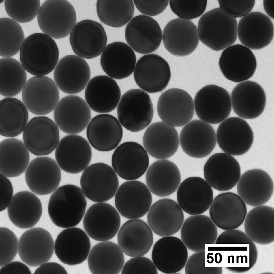 50 nm Ultra Uniform Gold Nanospheres