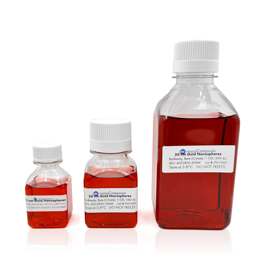 20 nm BioReady Gold Nanospheres for Passive Adsorption