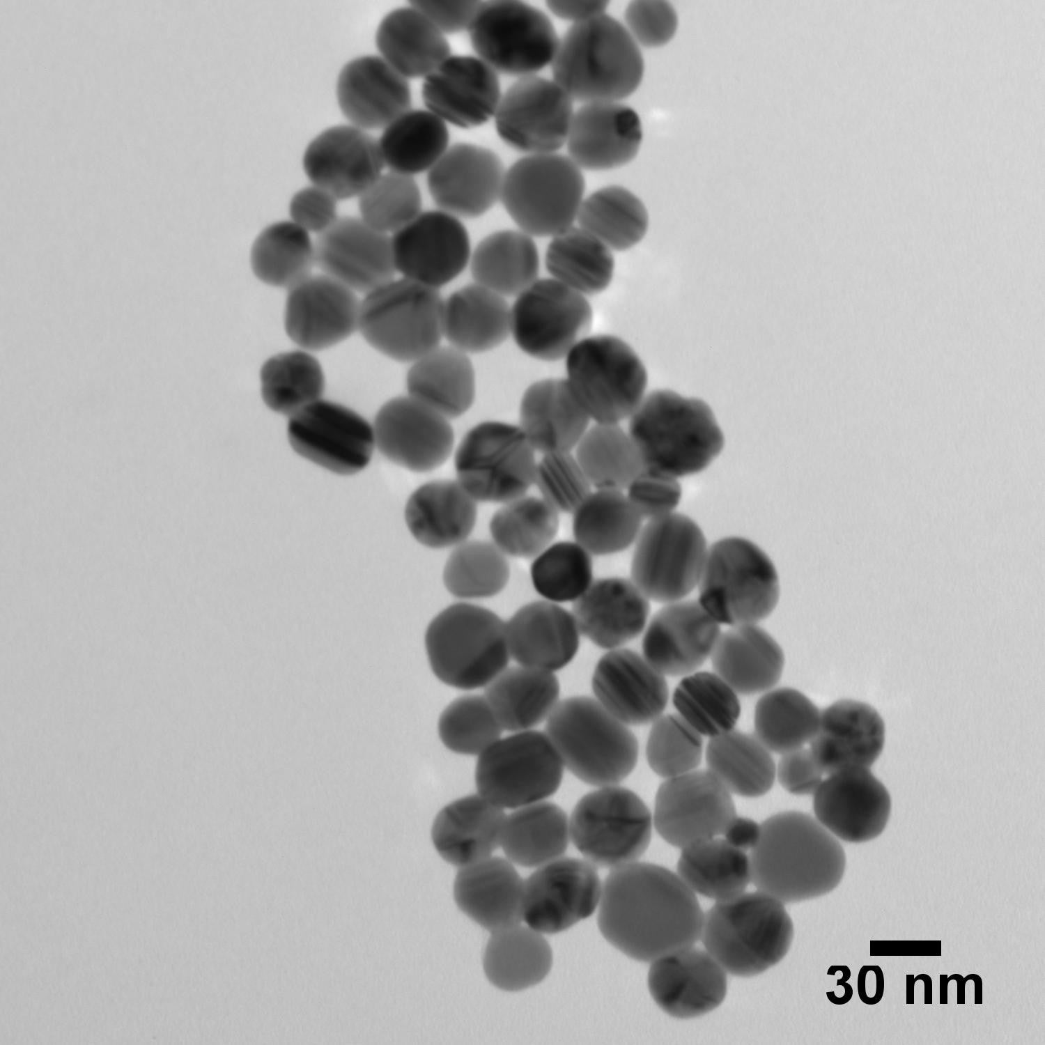 30 nm Silver Nanospheres - nanoComposix