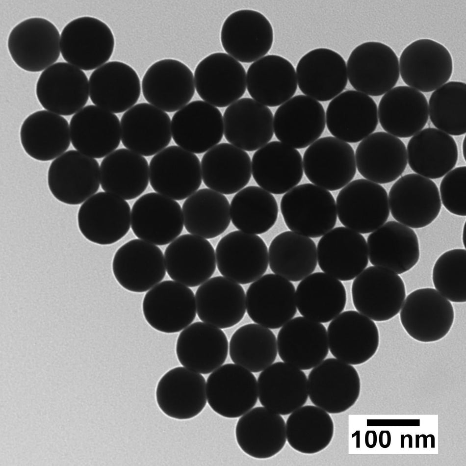 100 nm Ultra Uniform Gold Nanospheres