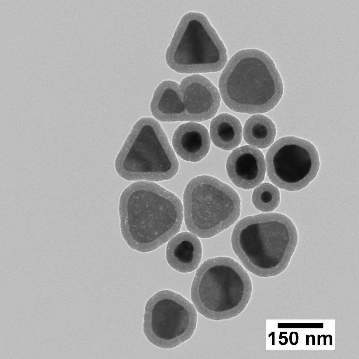 NanoXact Silver Nanoplates – Silica Shelled